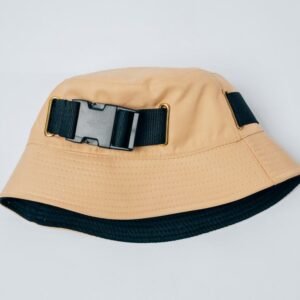 Headstrap Bucket Hat, Light Brown