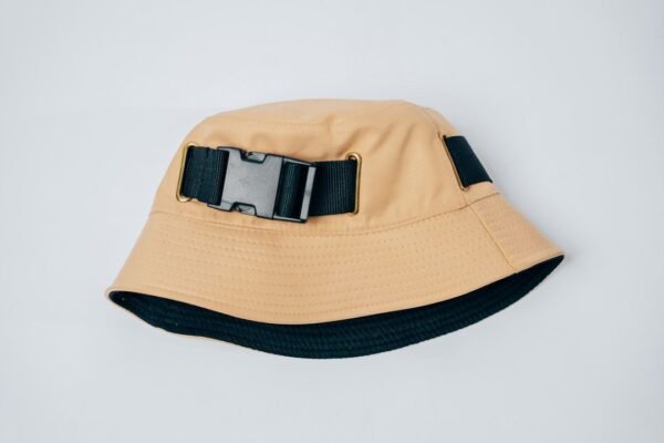 Headstrap Bucket Hat, Light Brown