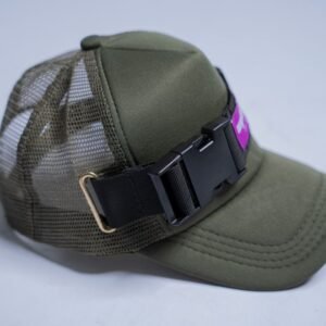 Headstrap Trucker Hat, Army Green